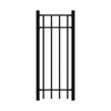 Masterworks 600 x 40 x 1575mm Black Mayfair Black Infill Fence Panel