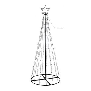 Jingle Jollys Solar Christmas Tree 3.6M Xmas Tree Decorations 8 Light Modes