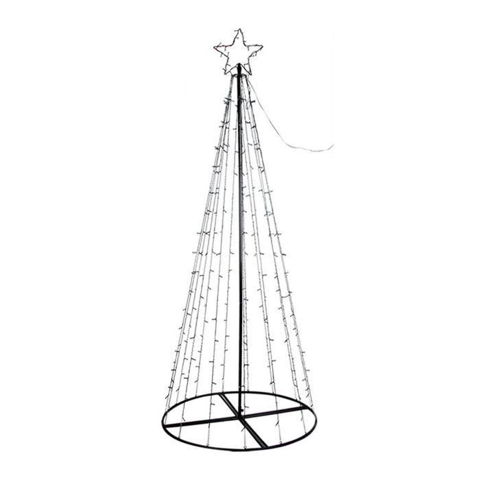 Jingle Jollys Solar Christmas Tree 3.6M Xmas Tree Decorations 8 Light Modes