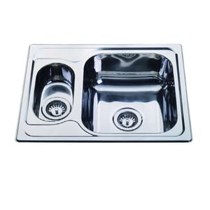 SINX Stainless Steel 1.5 Double Bowl Sink