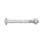 Zenith M8 x 70mm Hot Dipped Galvanised Cup Head Bolt And Nut