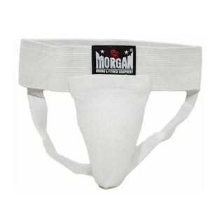 Morgan Classic Elastic Groin Guard With Cup [large White]