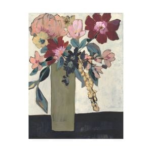 Artey | Jeweled Arrangement II - Stretched Canvas - Stretched Canvas - 45 x 60cm