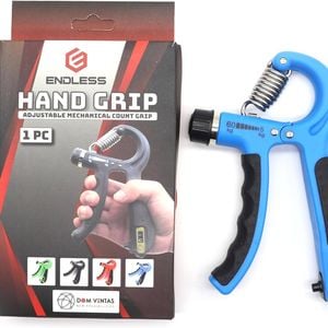 Endless EL1041 Adjustable Hand Grip – 5–60 kg Resistance with Repetition Counter