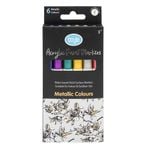 Boyle Metallic Colours Acrylic Paint Markers - 6 Pack