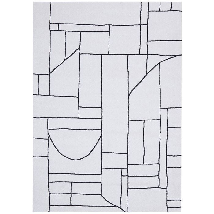 The Rug Connection Harley Fleur Off White 230x160cm - Medium Pet Friendly Indoor Floor Rug