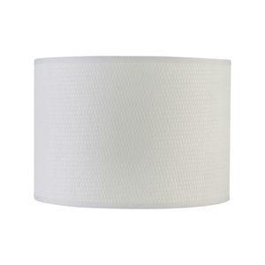 Verve Design White Kimono Paperweave Drum Lamp Shade