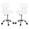 ALFORDSON Salon Stools White 2X