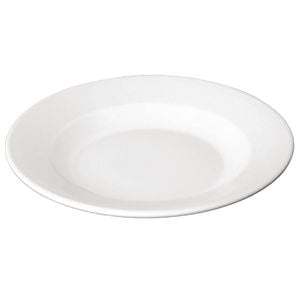 Olympia Pasta Bowls Whiteware Porcelain Round White 305mm 4 Pack