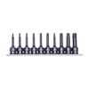 Kincrome 10 Piece 1/2" Drive Socket Torx Rail