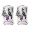 Banksia Red Christmas Musical Wind Up Tin Chocolate Coated Almonds 200g - 2 Pack
