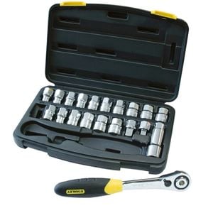 Stanley 21 Piece ThruDrive Socket Set 3/8&1/2" 89-811