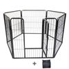 YES4PETS 6 Panels 80 cm Heavy Duty Pet Playpen with Cover