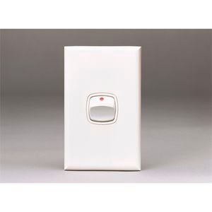 HPM Excel 40amp Single Pole Switch White