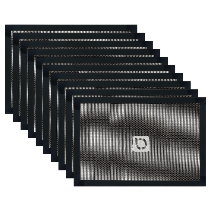 20 x 30 cm Non-Stick Silicone Mesh Mats - Rectangular | Premium Non-Stick Silicone | 200mm