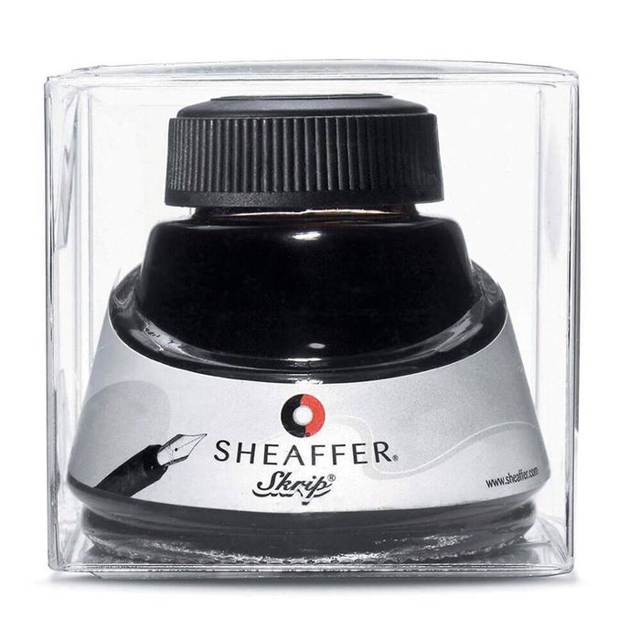Skrip Fountain Pen Ink Bottle (50mL) (Black)