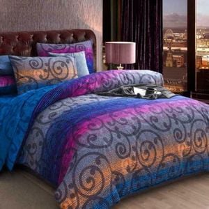 Dreamfields Double MANDALA OCEAN Design Soft Quilt Doona Duvet Cover Set
