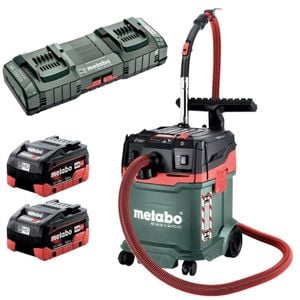 Metabo 36V 2 x 18V Cordless H-Class Wet And Dry Vacuum Cleaner Kit AU60207500