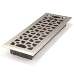 Accord 10 x 30cm Brushed Nickel Marquis Floor Register