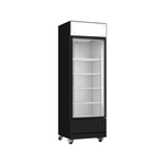 Lce Lc370b Single Glass Door Black Colourbond Upright Drink Fridge