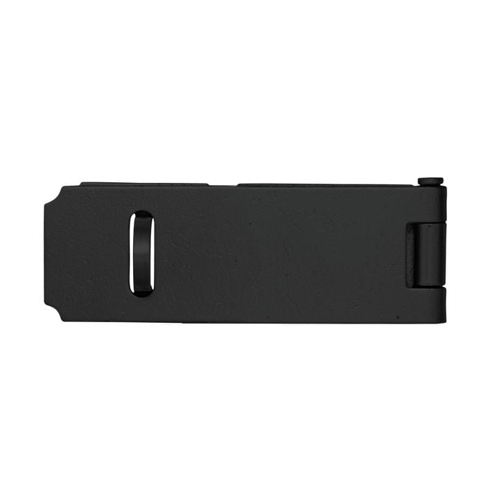 Pinnacle 90mm Black Safe Pattern Hasp And Staple