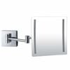 Dolphy 3x Led Magnifying Makeup Mirror - Wall Mount (silver Finish)