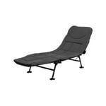 Costway Folding Camping Beds Stretcher W/mattress Grey