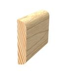 Porta 40 x 8mm 2.4m Clear Pine Rounded Edging Bead