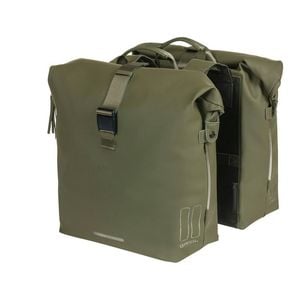Basil Soho Double Bag Nordlicht Moss Green 41l Green