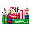 Click 2.3m Puppies In Presents Light Up Inflatable 