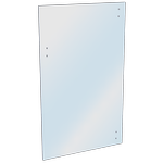 ProtectorAl 750 x 1200 x 8mm Glass Pool Gate