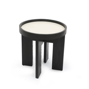 Genex Designs 40 cm Black Sam Side Table S