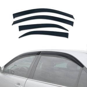 AUSGO Weather Shields for Toyota Camry 2002-2006 Weathershields Window Visors Wind Deflectors