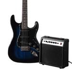 Melodic Full-Size 39 inch Blue Electric Guitar