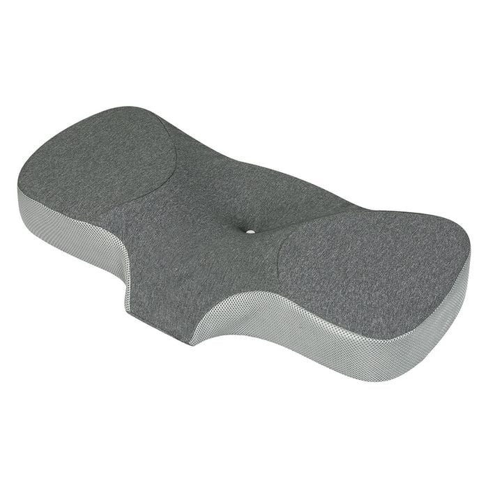 Dreamz Memory Foam Cervical Neck Pillow - Grey