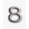 Sandleford Numeral "8" 50mm Self Adhesive Stainless Steel
