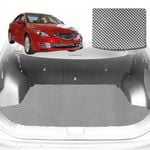 6D Diamond Car Boot Mat for Mazda 6 GG, GH, GY, GH12002-2008-Hatch-Cargo Mat-Grey-Outback GT