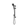 Caroma Black Luna Multifunction Rail Shower - Black WELS 5 Star 6L/min