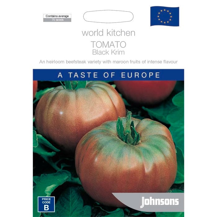 Johnsons World Kitchen Tomato Black Krim Seeds