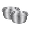 SOGA 2X Stainless Steel Nesting Colander & Basin -Set of 3
