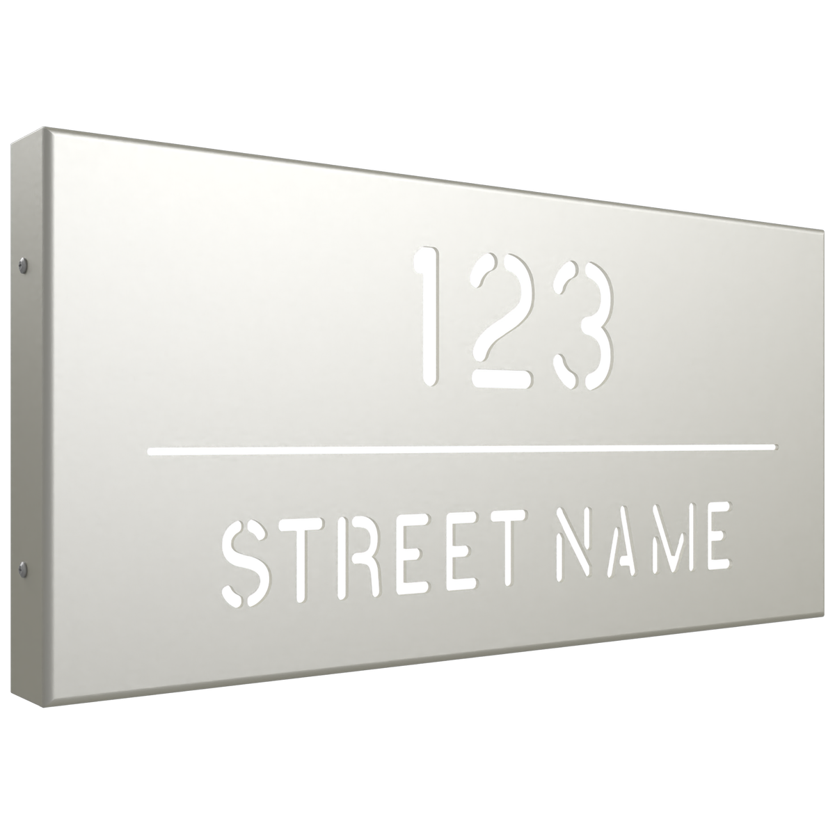 ProtectorAl 580 x 280mm Surfmist Aluminium Cut Through Custom House Box ...