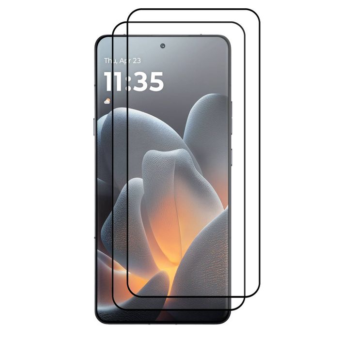 2 Pack MEZON Motorola Signature 5G Full Cover Tempered Glass Screen Protectors