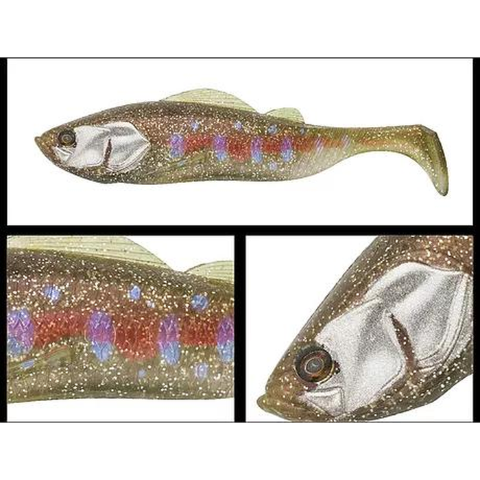 Adusta Pick Tail Swimmer 7" Soft Plastic Fishing Lure Baby Trout