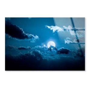 Full Moon Night Sky  Print 100% Australian Made 50 x 40cm  (Acrylic)