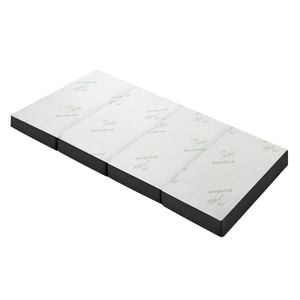 Bedra Foldable Mattress Bamboo 4-Fold Folding Mattresses Single