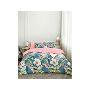 Ardor King Size Tiki Cotton Quilt Cover Bedding Set