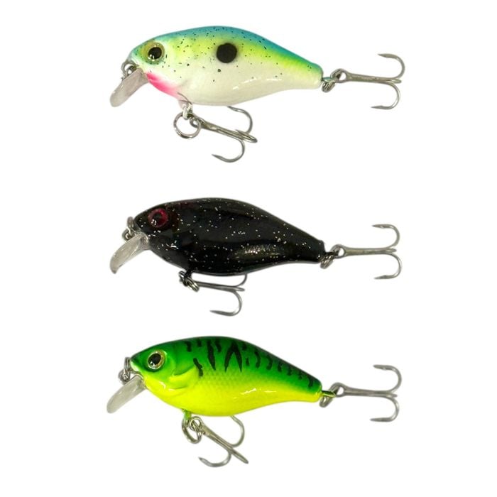 Forceten Outback Dancer 8 Fishing Lure 3 Pack – Assorted Colours