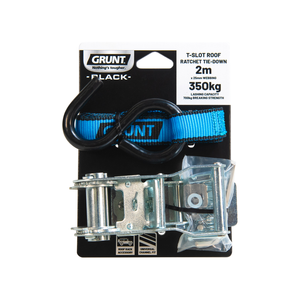 GRUNT T-Slot Roof Ratchet Tie Down
