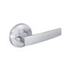 Schlage Satin Chrome Plate Valor Series Aurora Privacy Lever Set