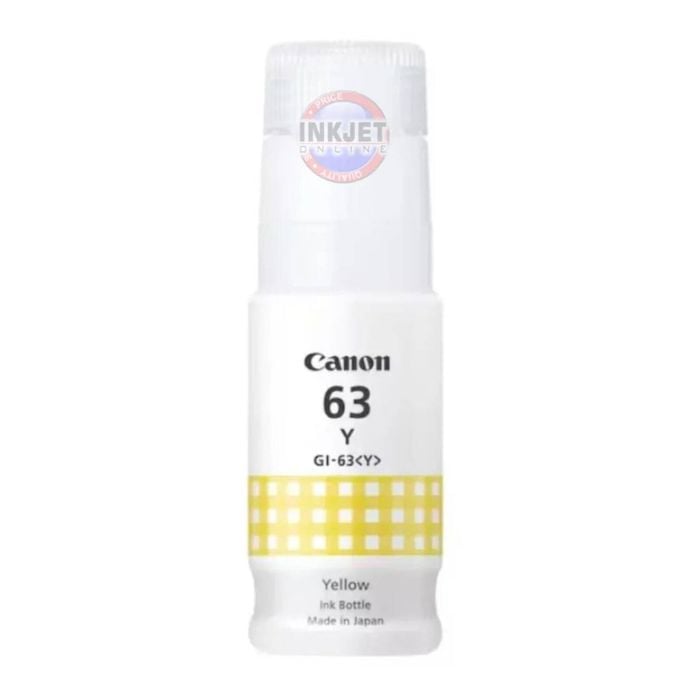 Canon Gi63 Yellow Ink Bottle